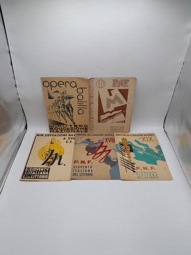 Pagelle epoca fascista anni - anni, 30