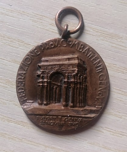 Medaglia bronzo epoca - medaglia,