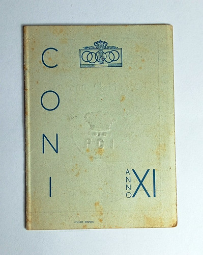 Documento epoca fascista del - documento,