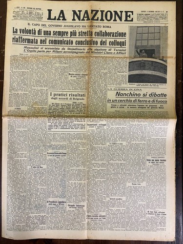 Giornale epoca fascista - fascista, la