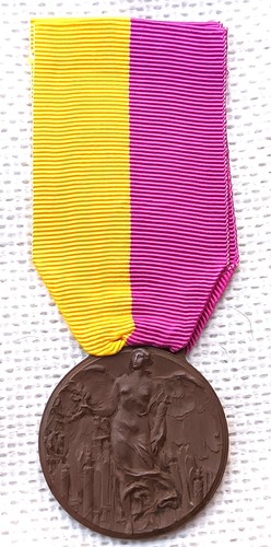 Medaglia epoca fascista - medaglia, d'epoca