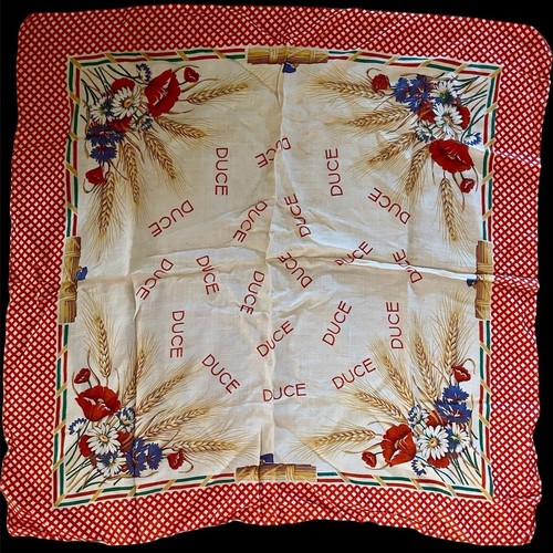 Raro foulard epoca fascista - raro,
