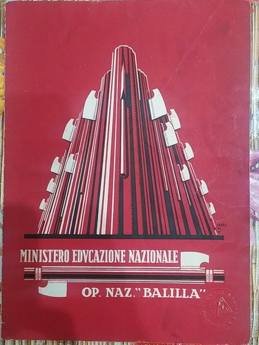 Pagella epoca fascista - epoca,