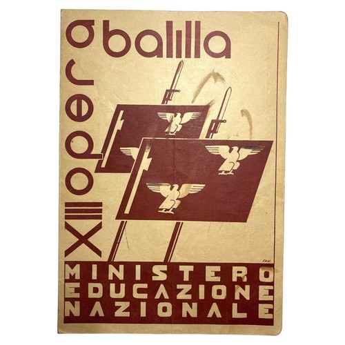 Pagella scolastica epoca - pagella,