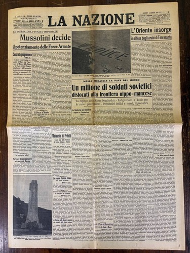 Quotidiano epoca fascista - d’epoca,