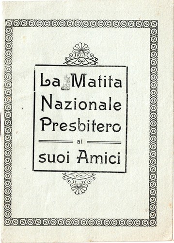 Mini diario scolastico 1925