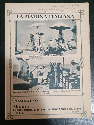Quaderno epoca fascista - fascista,