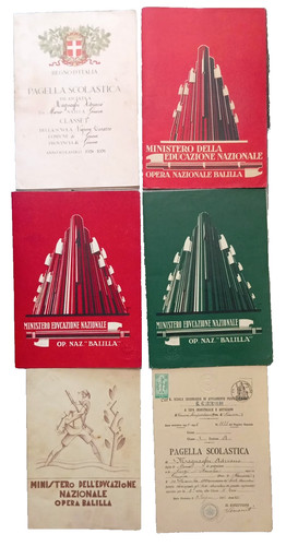 Pagelle epoca fascista - pagelle,